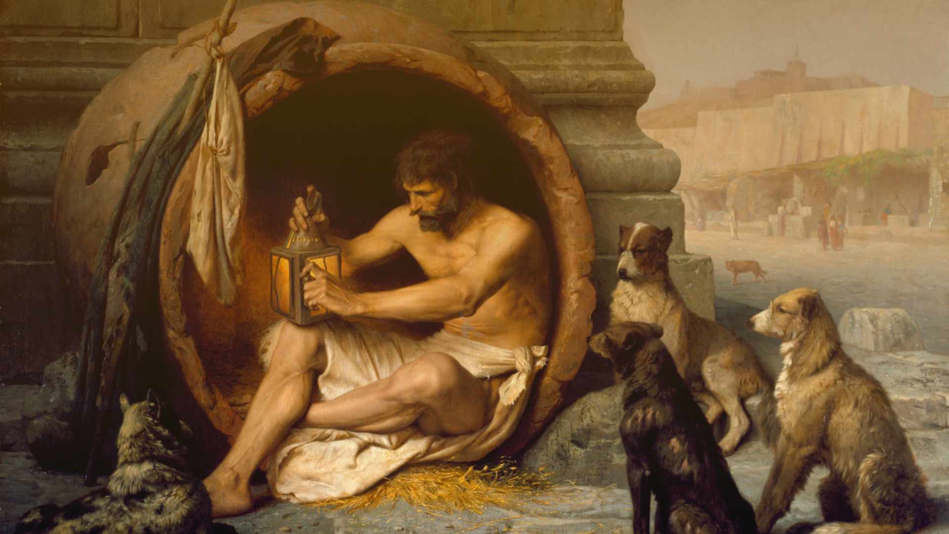 Provokation als Lebenszweck: Der antike Philosoph Diogenes - Einfach Antike