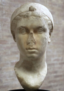 antikes Porträt Kleopatras 
