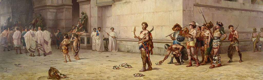 Commodus als Gladiator