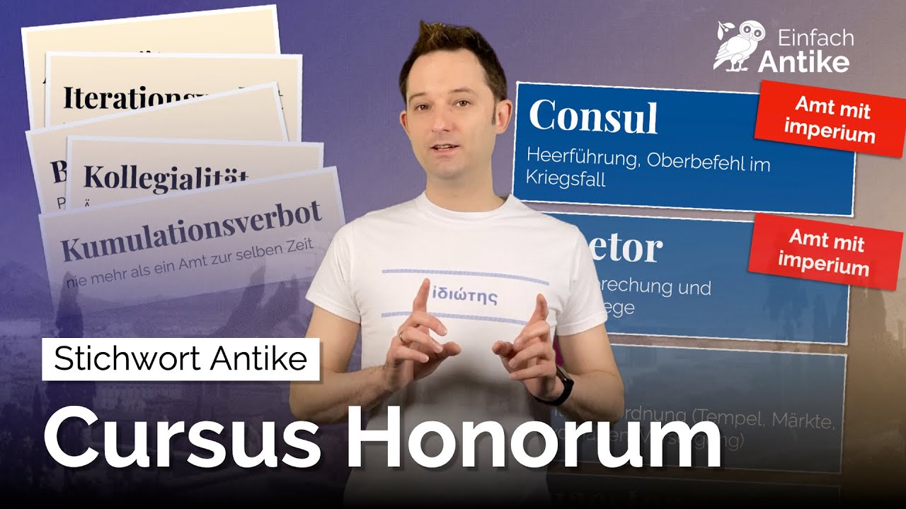 Cursus Honorum – Stichwort Antike - Einfach Antike