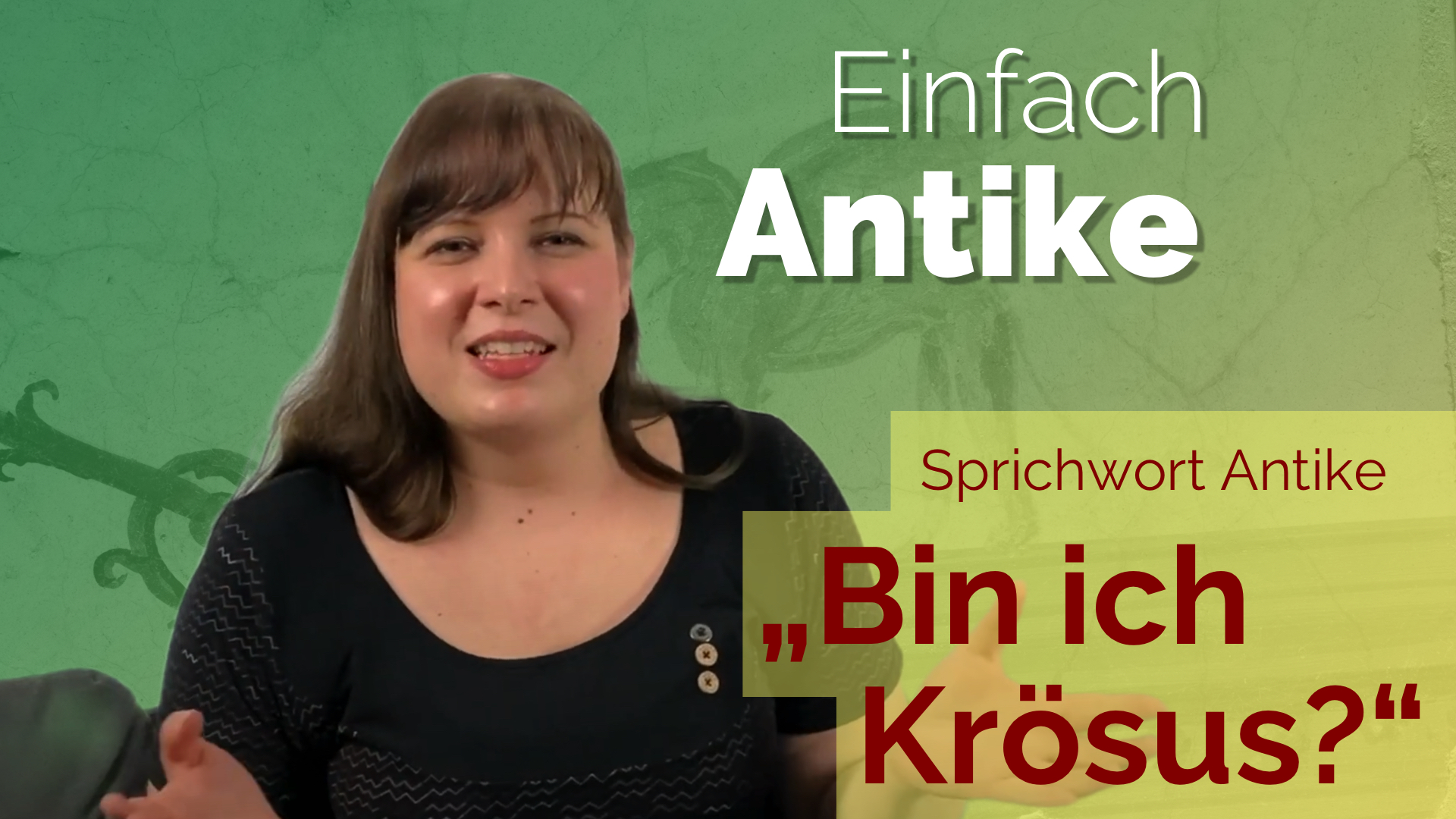 „Bin ich Krösus?“ – Sprichwort Antike
