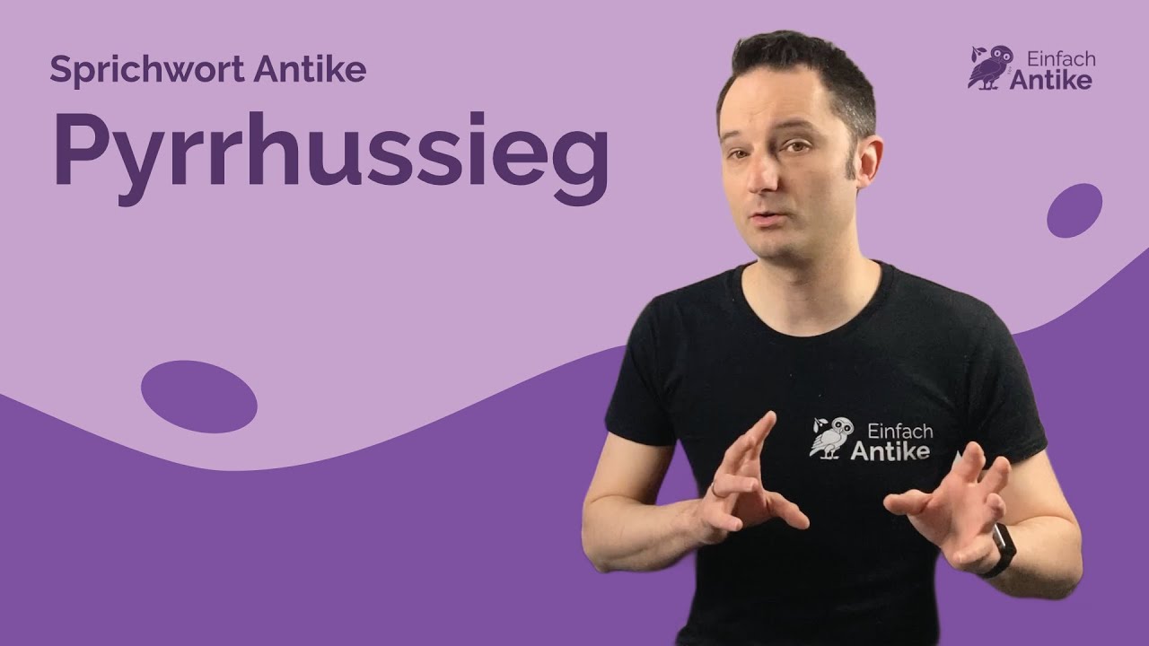 Pyrrhussieg: Triumphe und Opfer – Sprichwort Antike