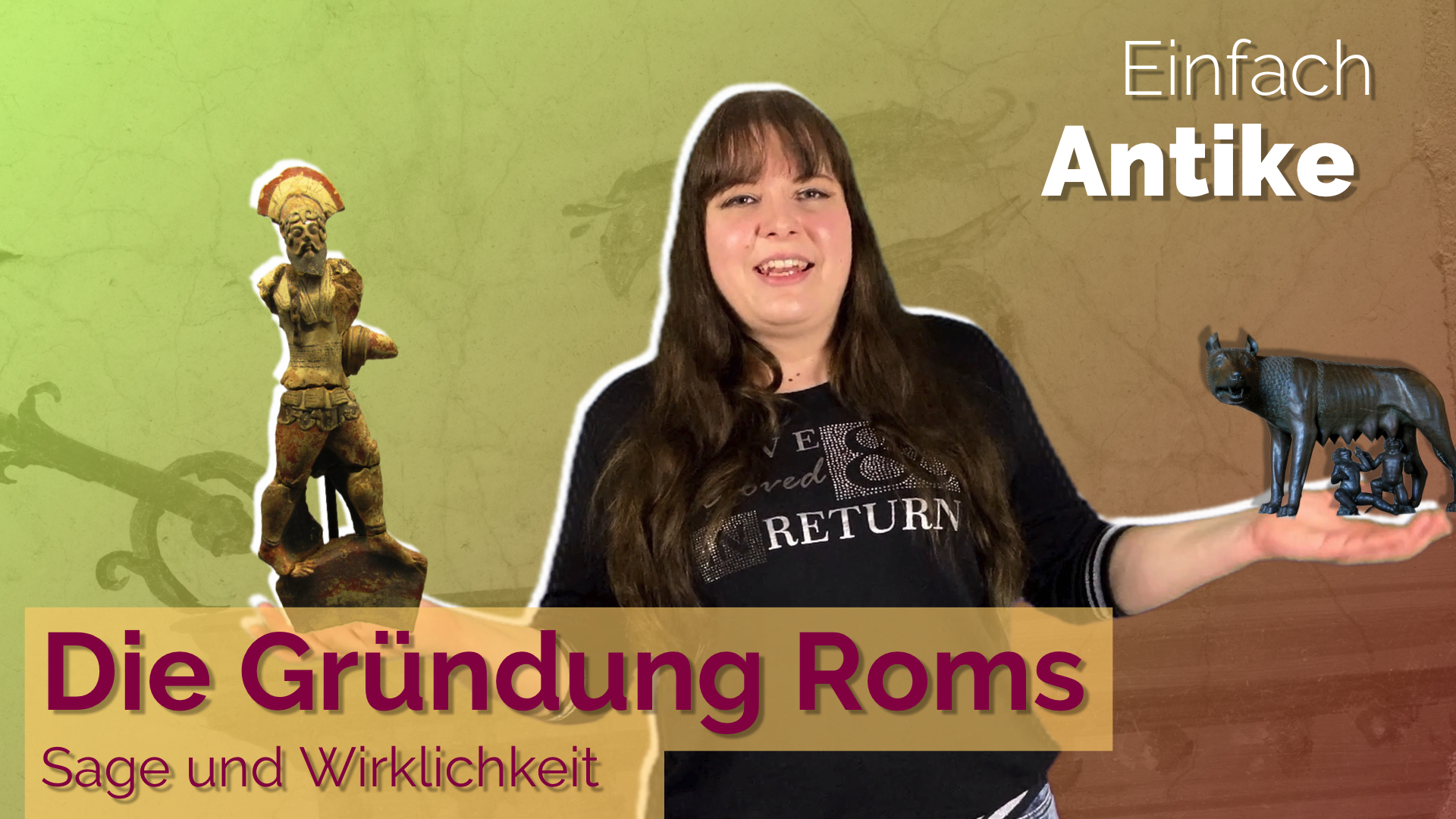 Die Gründung Roms Sage und Wirklichkeit Einfach Antike