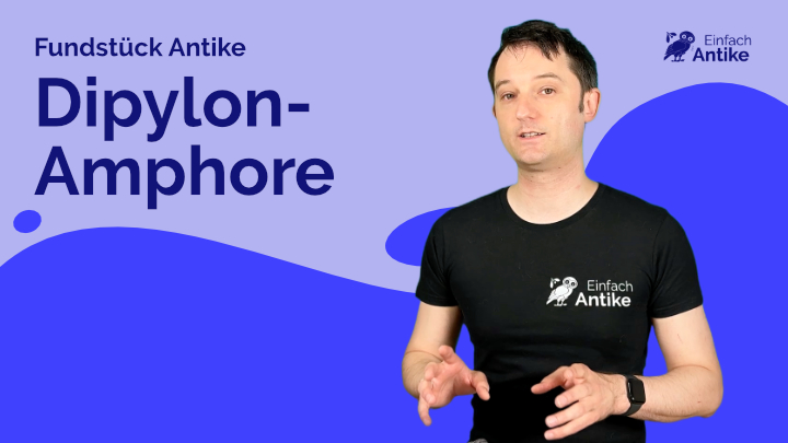 Die Dipylon-Amphore – Fundstück Antike